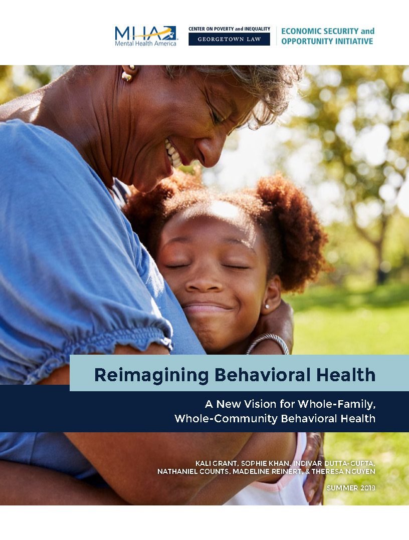 Cover of Reimagining Behavioral Health