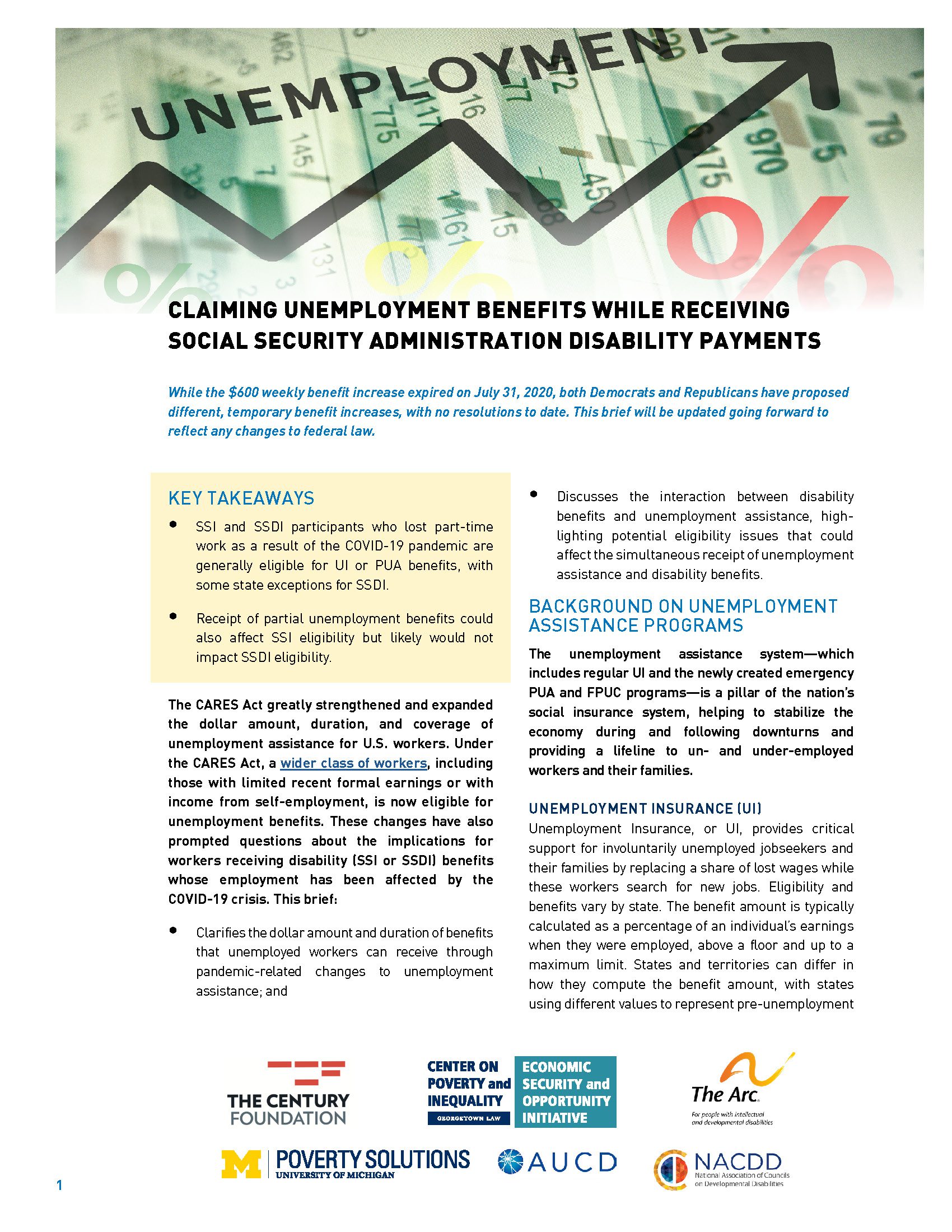 Claiming Unemployment Benefits While Receiving Social Security Administration Disability Payment
