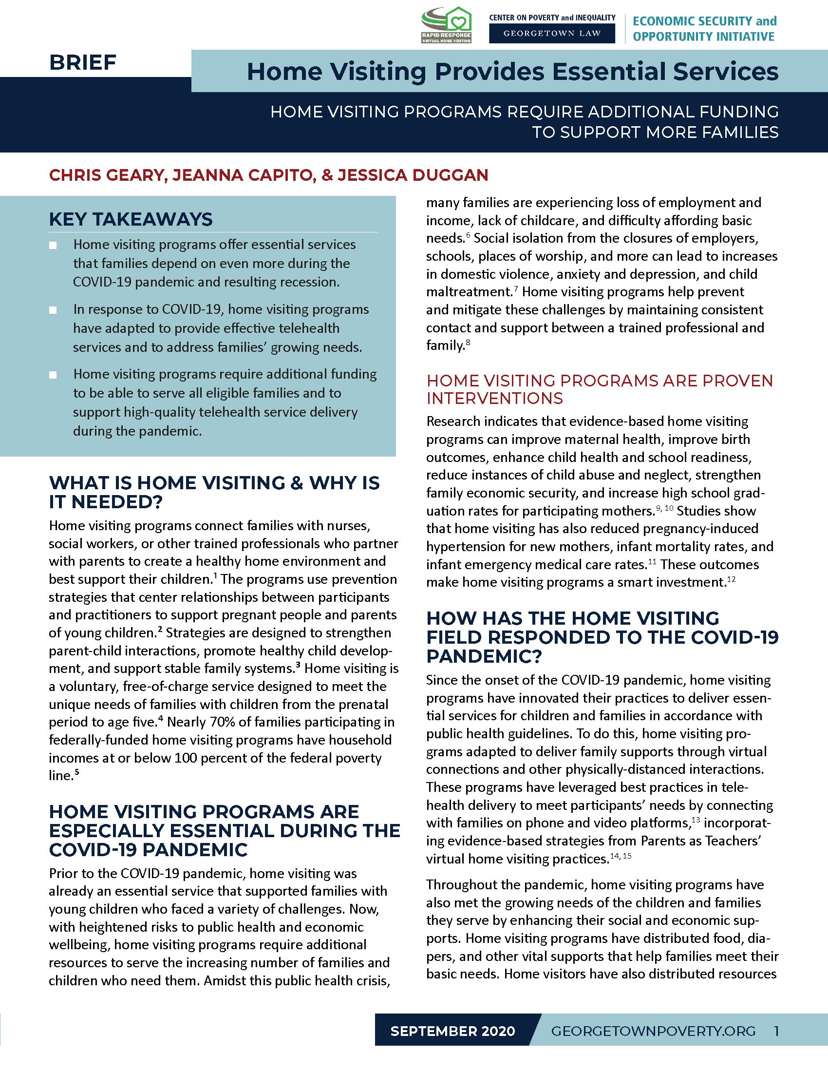 Cover of Fact Sheet