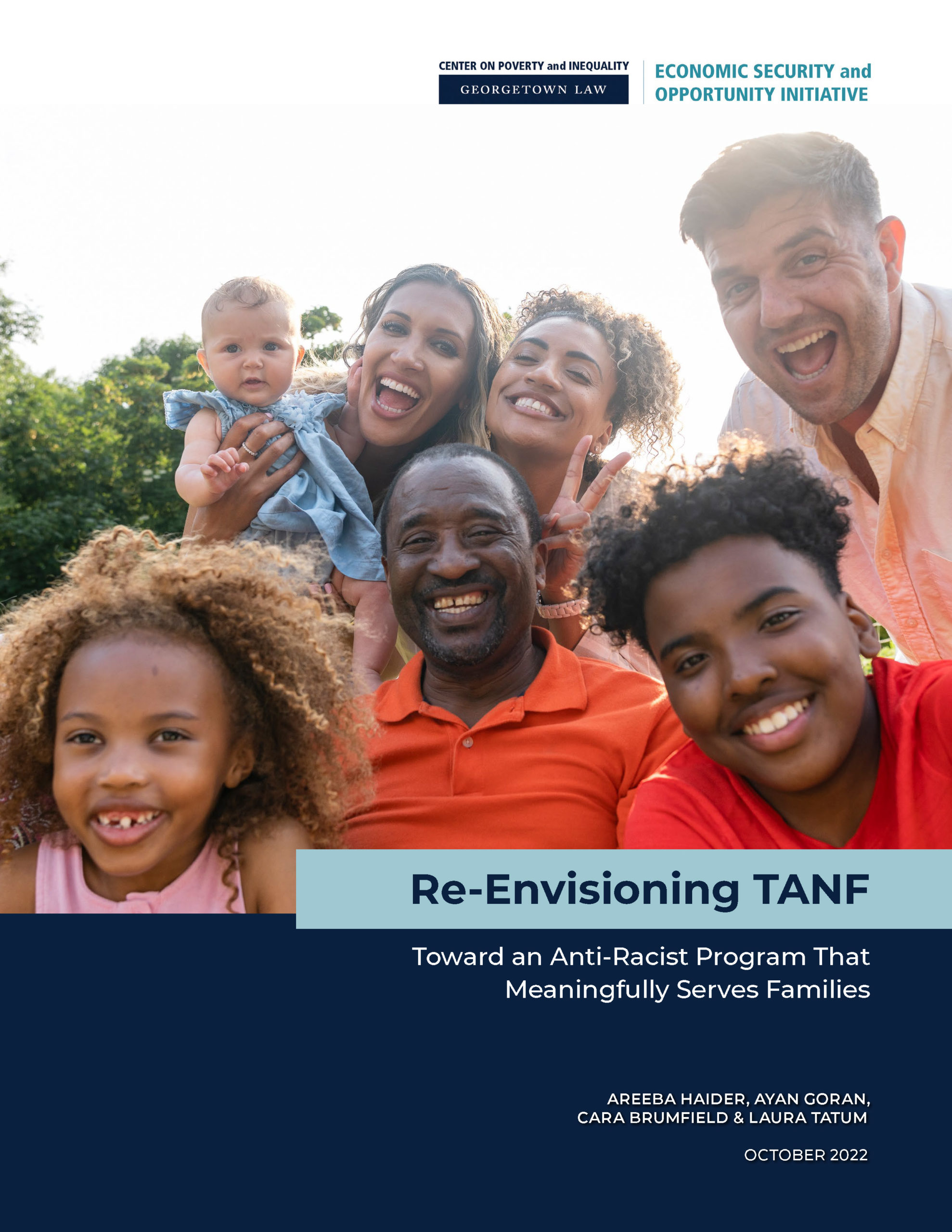 Re-Envisioning TANF cover